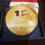 Medal z napisem 1 miejsce orzeł RP.jpg