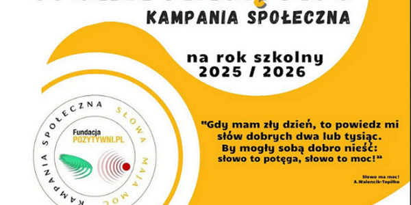 Żółty plakat Slowa maja moc.PNG