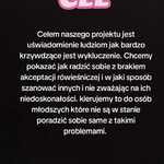 Na czarnym tle białe napisy.