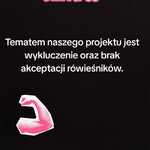 Na czarnym tle białe napisy.