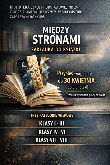 Grafika w ciemnym kolorze z książką otwrtą i informacją.png