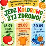 Plakat promujący najbliższe dni w naszej szkole