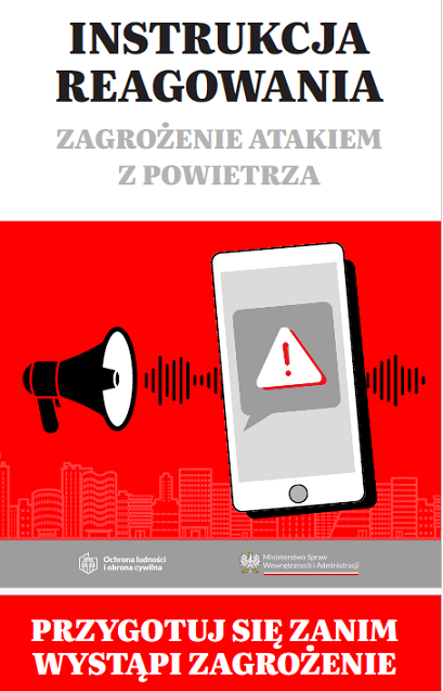 Grafika z megafonem i telefonem na czerwonym tle.PNG