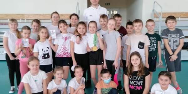 Spotkanie uczniów  z mistrzem Polski w piłce siatkowej.