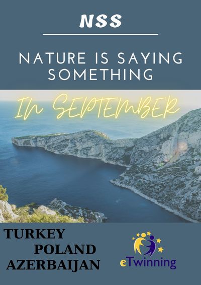Nature is Saying Something- plakat z eTwinning