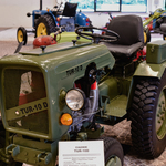 Zielony traktor